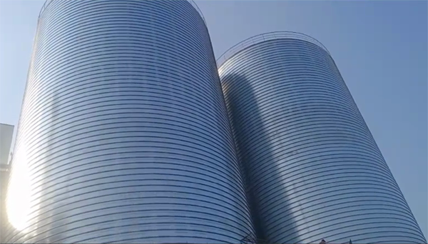 大悟2座混凝土高架卷板仓